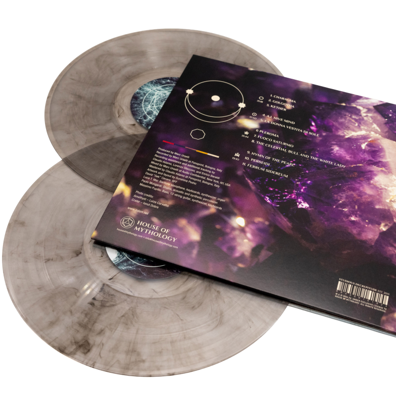 Zu - Ferrum Sidereum Vinyl 2-LP Gatefold  |  Clear/Black Marble