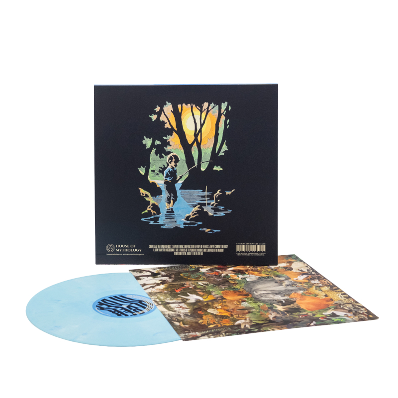 Ulver - Neverland Vinyl LP  |  White/Blue Marble